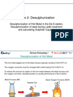 Desulfurization of Steel