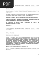 Ley de Entrega-Recepcion para El Estado de Tlaxcala y Sus Municipios