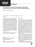 Model For Indirect Determination of The Tensile Stree-Strain Curve Carmona2012