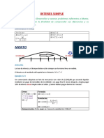 2 INTERES SIMPLE. Monto-capital-Interes