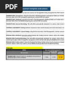 Compliance Risk Assessment Template