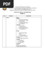 PT - 3 Portions Grade 9