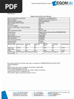 Registered O Ce: @: Aegon Life Insurance