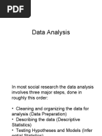 BRM Data Analysis Techniques