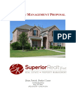 Property Management Proposal Template Free