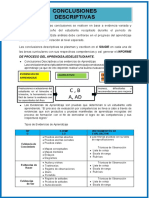 Conclusión Descriptiva Primaria