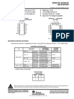 D D D D D D D: SN54HCT04, SN74HCT04 Hex Inverters