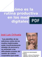 ¿Cómo Es La Rutina Productiva en Los Medios Digitales?