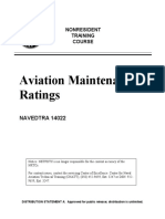 Aviation Maintenance Ratings: NAVEDTRA 14022