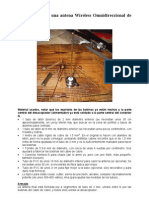 Construcción de Una Antena Wireless Omnidireccional de 8 DBi