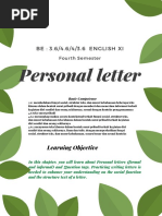 Chapter 6 Personal Letter