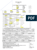 Practice Test (U1-8)