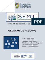 Caderno de Resumos Expandidos XXXII SEMIC 2020 UEMA Plataforma