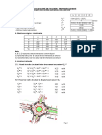 Calcul Giratie 2 - Str. Laminorului - DN72 - Sos. Gaesti - KM 2+710 (4ramuri)