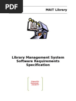 Library Management System Software Requirements Specification