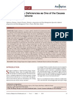 Chakras' Energy Deficiencies As One of The Causes of Sjögren's Syndrome