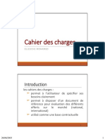 Cahier Des Charges