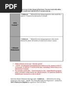 Elevator Speech and First Framing Worksheet