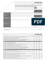 ISO 45001 2018 Off Site Supplier Self Assessment Sample