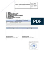 Procedimiento de Gestion de Recursos Humanos