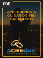 Ebook - Aprendenda A Cuidar e A Nutrir Seu Casamento