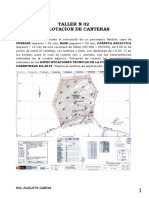 TALLER DE EXPLOTACION DE CANTERAS 2021-2 Uncp