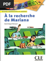 Livre de Lecture À La Recherche de Mariana