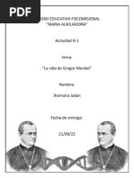 La Vida de Gregor Mendel