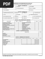 Compressed Air System Inspection Checklist: Section A - Customer Data