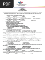 Summative Test #3 GRADE 10