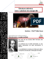 I Trimestre Aula 09 Química Níveis e Subníveis II 9º Ano Prof Talita