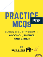 Class 12chemistry - Alcohol, Phenol and Ether - Mcqs