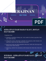 Presentasi Bab I - Kerajinan Dari Kayu, Rotan Dan Bambu