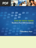 Blackberry Pearl 8100 - Guia de Inicio Rápido