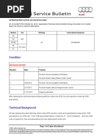 Technical Service Bulletin: Condition