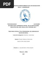 Tesis Original Participacion Familiar en El Aprendizaje Virtual