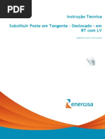 IT - Nº016-2019 - Substituir Poste em Tangente Deslocado - em BT Com LV