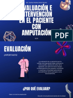 Evaluación e Intervención en Pacientes Amputados