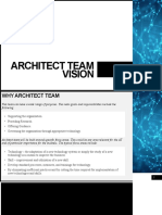 Architect Team Vision