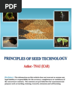 Principles of Seed Technology