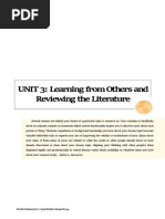 UNIT 3: Learning From Others and Reviewing The Literature: Practical Research 2: Quantitative Research - 44