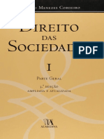 Resumo Direito Das Sociedades I Parte Geral Antonio Menezes Cordeiro