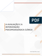 Avaliação e A Intervenção Psicopedagógica Clinica