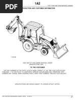 Introduction and Customer Information: Side View of John Deere Backhoe Loader (Manufactured 2000-)