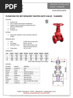 Fig 907 Resilient Seated Gate Valve Flanged