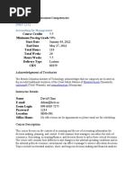 2022 - FMGT2152 Course Outline