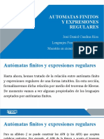 Automatas Finitos y Expresiones Regulares