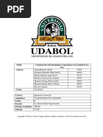 Consumo Del Cafe Intantaneo Copacabana en La Ciudad de La Paz