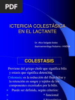 Ictericia Colestásica en El Lactante