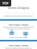 Dreno Cirúrgicos - Enfa Mariana